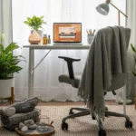 Comfortable home telehealth therapy setup for empaths in Florida showing peaceful environment for virtual mental health sessions