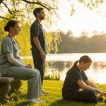 Healthcare workers finding peace and healing from complex trauma through specialized therapy