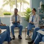 DBT skills groups for Florida healthcare workers in supportive therapy setting