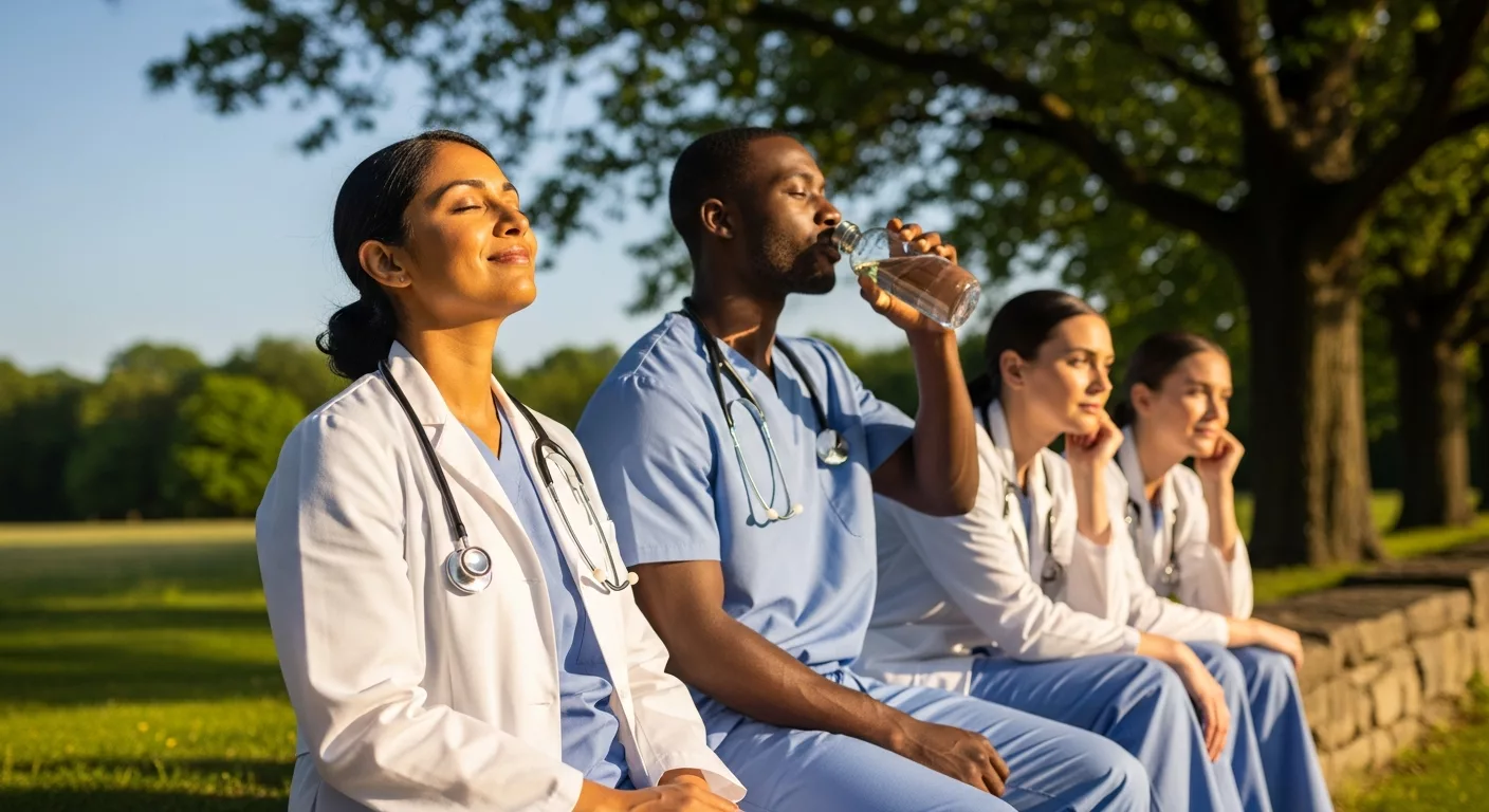 Healthcare workers finding peace during trauma recovery for healthcare workers treatment