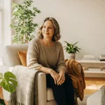 Calm therapist in modern office representing evidence-based trauma therapy approaches