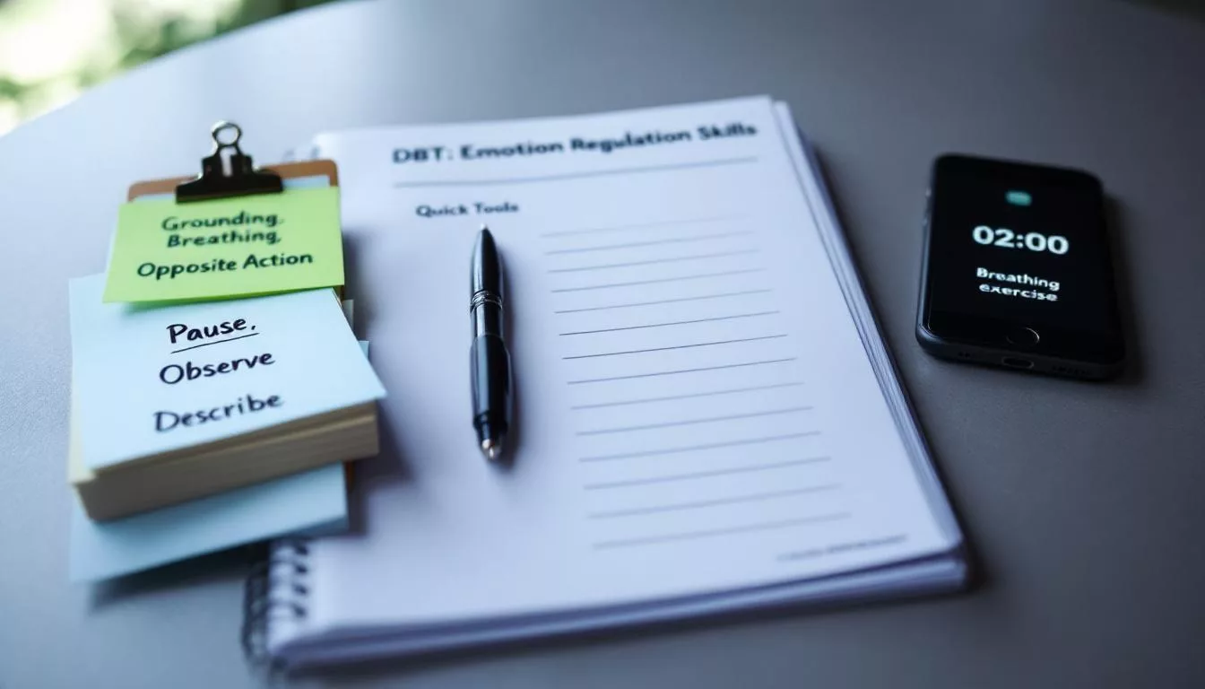 DBT Emotion Regulation Skills: Quick Tools for Tough Moments